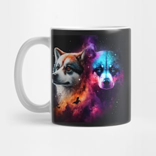 Violet's Husky  Universe Mug